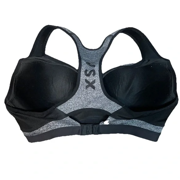 VSX Victoria’s Secret Sport Sports Bras 36D Adjustable Underwire Racerback Black - Picture 2 of 4